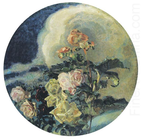 Mikhail Vrubel Yellow Roses, oil painting picture